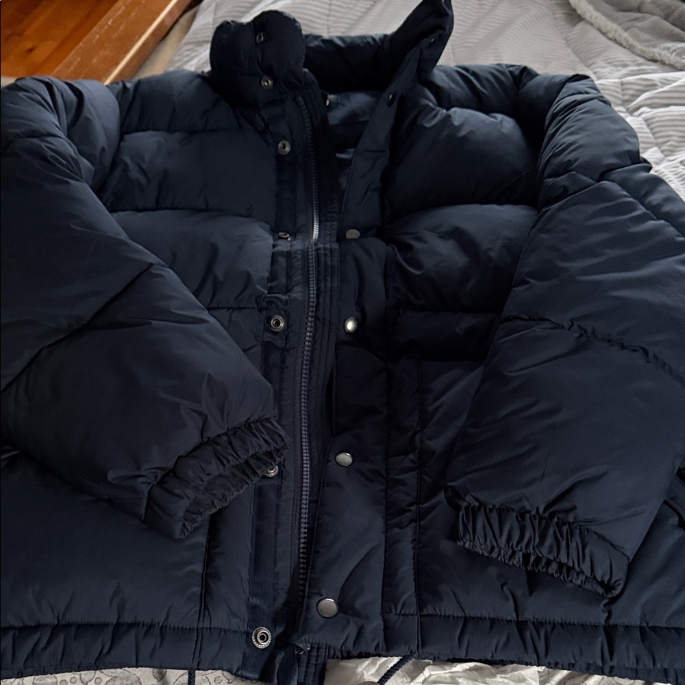 J.Crew AUTHENTIC OUTERWEAR Navy Puffer Jacket